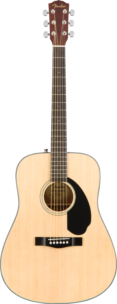 Fender CD 60 Deadnought Acoustic Guitar with Natural Finish