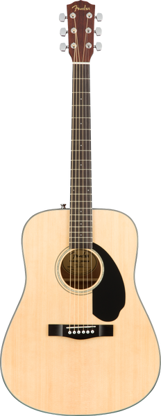 Fender CD 60 Deadnought Acoustic Guitar with Natural Finish