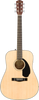 Fender CD 60 Deadnought Acoustic Guitar with Natural Finish