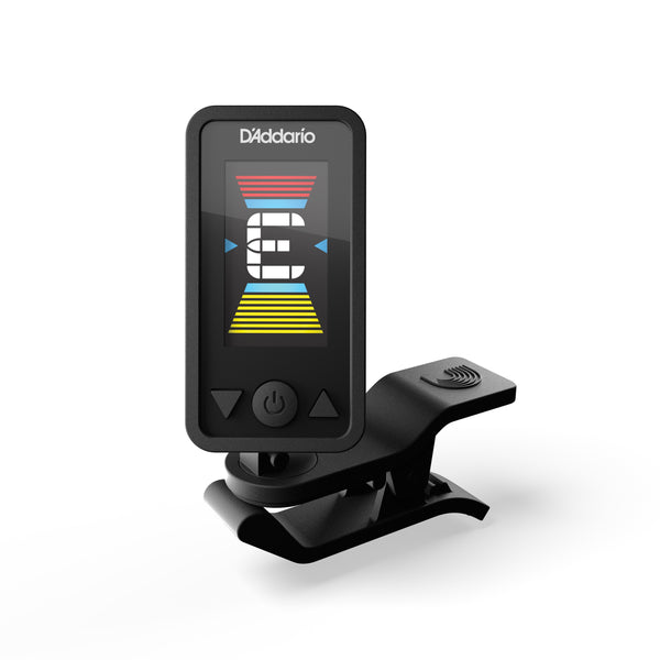 D'addario Eclipse Clip On Guitar Tuner with Rechargable Battery