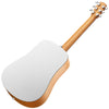 Blue Lava Original Acoustic Guitar in White