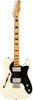 Squier Classic Vibe 70's Thinline Telecaster Guitar in White