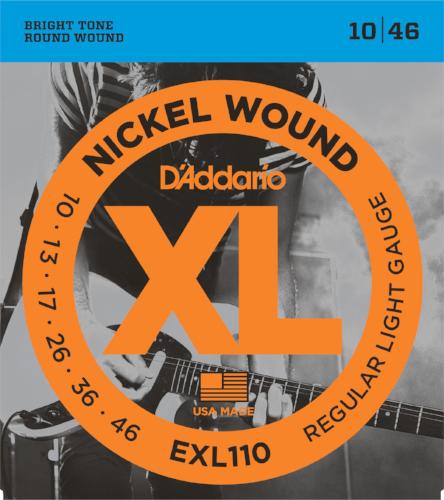 D'addario EXL110 Electric Guitar Strings 10-46