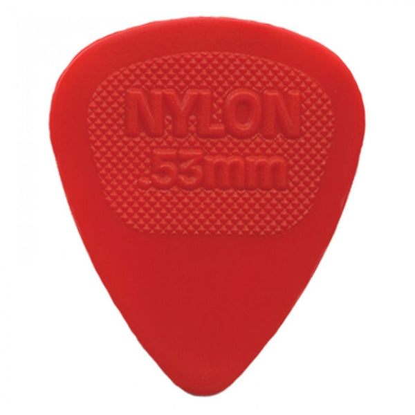 JimDunlop .53 Midi Guitar Plectrum - Red Dunlop Guitar Pick