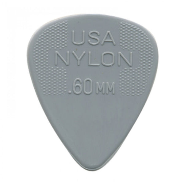 Dunlop Nylon .60 Plectrum - Dunlop Grey Guitar Picks