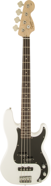 Squier Precision PJ Bass Guitar in Olympic White