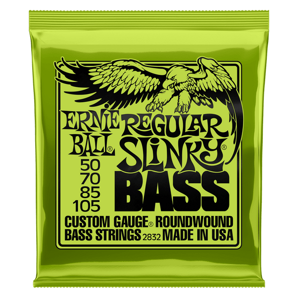 Ernie Ball Regular Slinky 4 String 50-105 Bass Guitar Strings