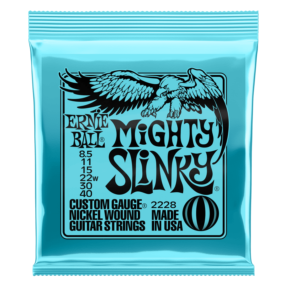 Ernie Ball Mighty Slinky Electric Guitar Strings