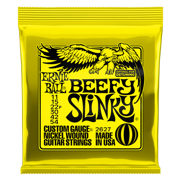 Ernie Ball Beefy Slinky Electric Guitar Strings - 2627