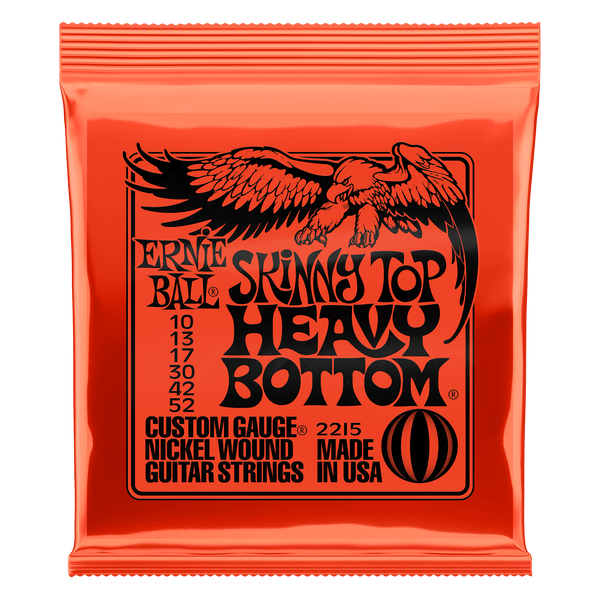 Ernie Ball Skinny Top Heavy Bottom Electric Guitar Strings 10-52