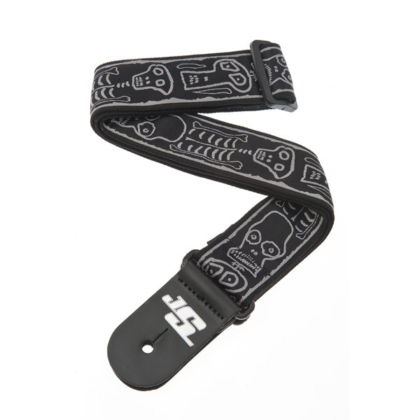 Joe Satriani Skulls n Bones Guitar Strap