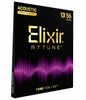 Elixir Attune Phosphor Bronze Acoustic Guitar Strings 13 - 56