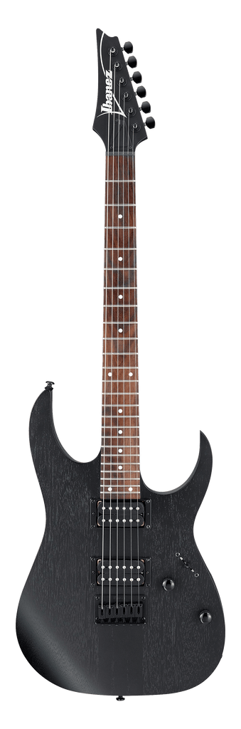Ibanez RgRT421 WK Electric Guitar in weathered Black