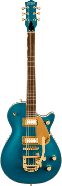 Gretsch Pristine Jet Electromatic Guitar in Petrol Blue Finish.