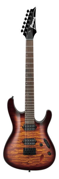 Ibanez S621QM Dreagon Eye Burst Electric Guitar.