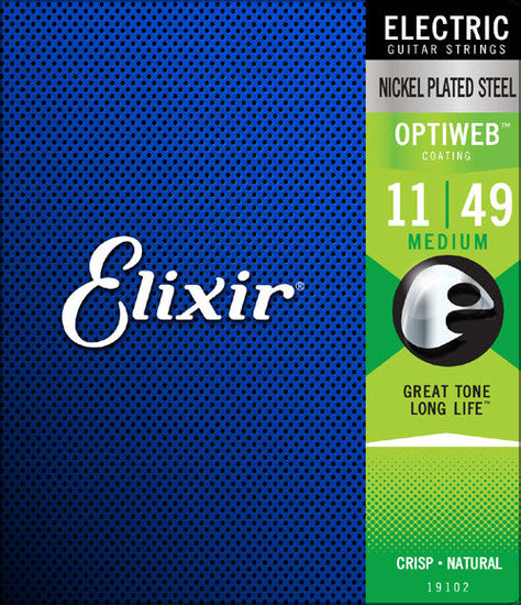 Elixir Optiweb 11-49 Electric Guitar Strings