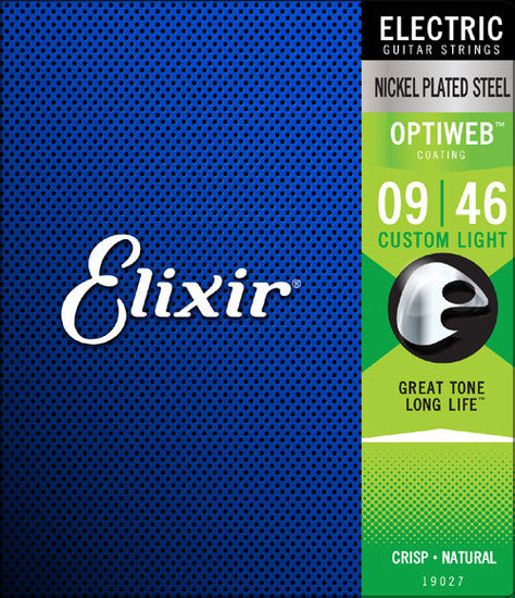 Elixir Optiweb 9-46 Electric Guitar Strings