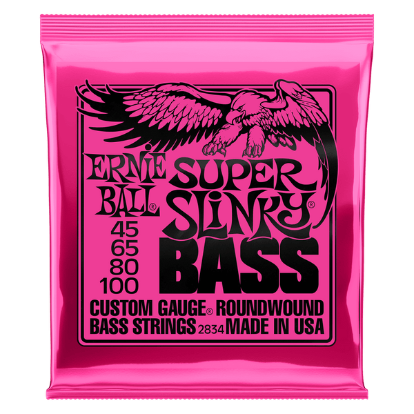 Pink guitar store strings