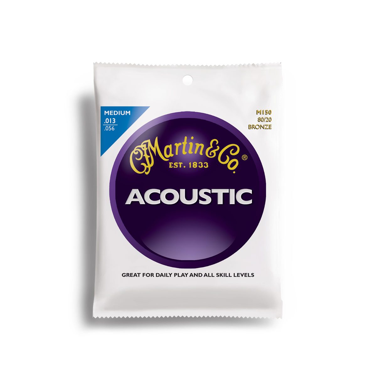 Medium cheap acoustic strings