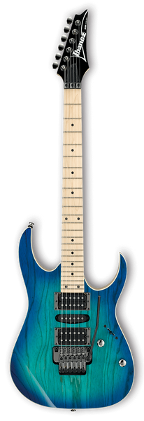 Ibanez RG370 AHMZ Electric Guitar  - Blue Moon Burst
