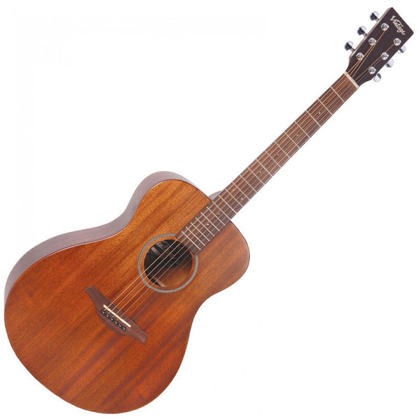 Vintage V300 Mahogany Acoustic Guitar
