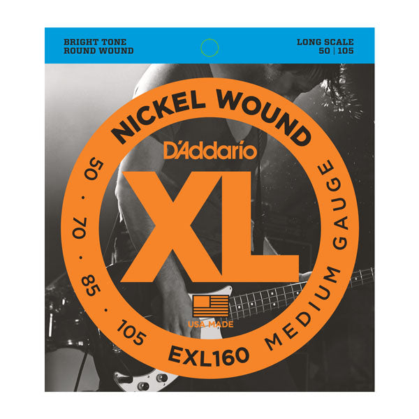 Daddario EXL160 Nickel Wound Bass Guitar Strings
