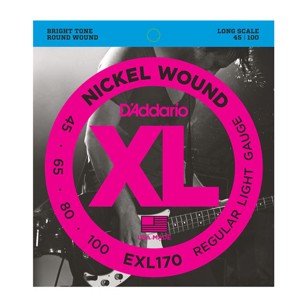 Daddario EXL170 4 String Bass Guitar Strings 