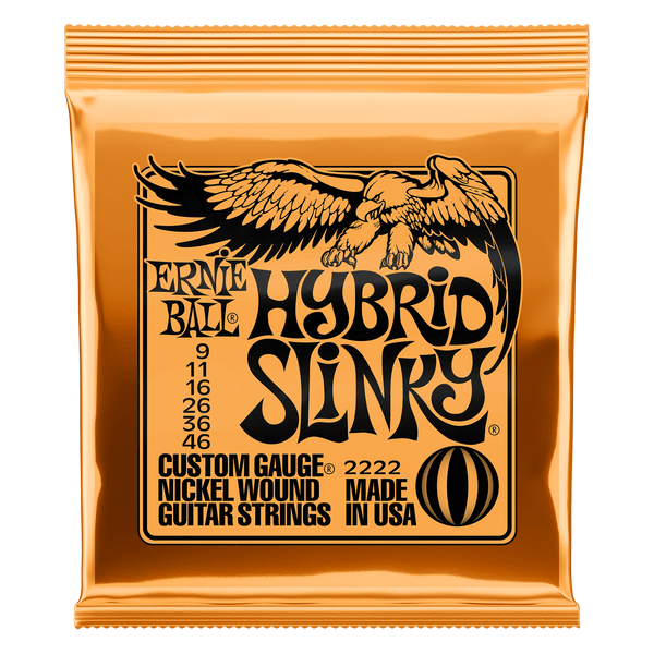 Ernie Ball Hybrid Electric Guitar String Set of 9-46 Strings