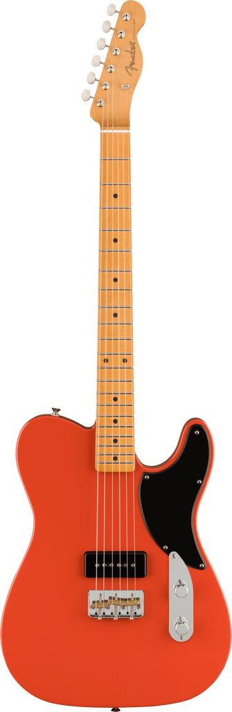 Fender Noventa Telecaster Electric Guitar in Fiesta Red