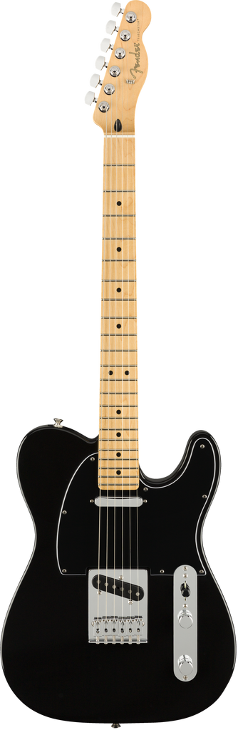 Fender Player Telecaster Guitar in Black with Maple Neck