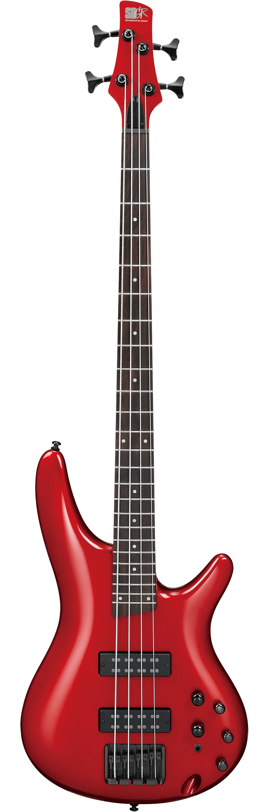 Ibanez red bass deals