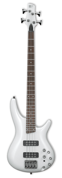 Ibanez SR300 Bass Guitar in Pearl White